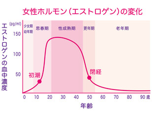 エストロゲンの変化